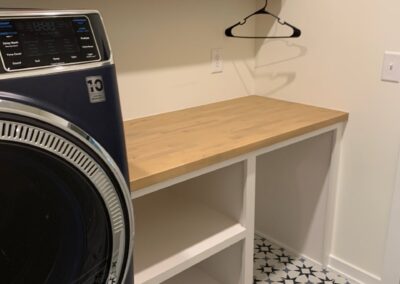 Laundry Folding Station Interior Renovations Handyman Service