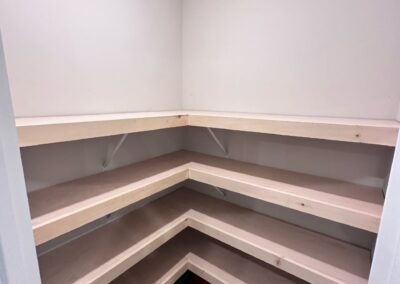 Pantry Shelving Interior Renovations Handyman Service